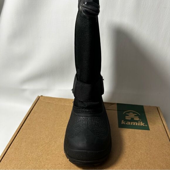 Kamik - Boy's Rocket Wide Black Boot - Size 12 Little Kid W - Picture 4 of 10